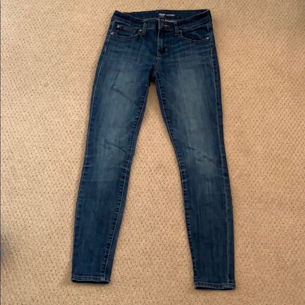 Gap legging blue jeans